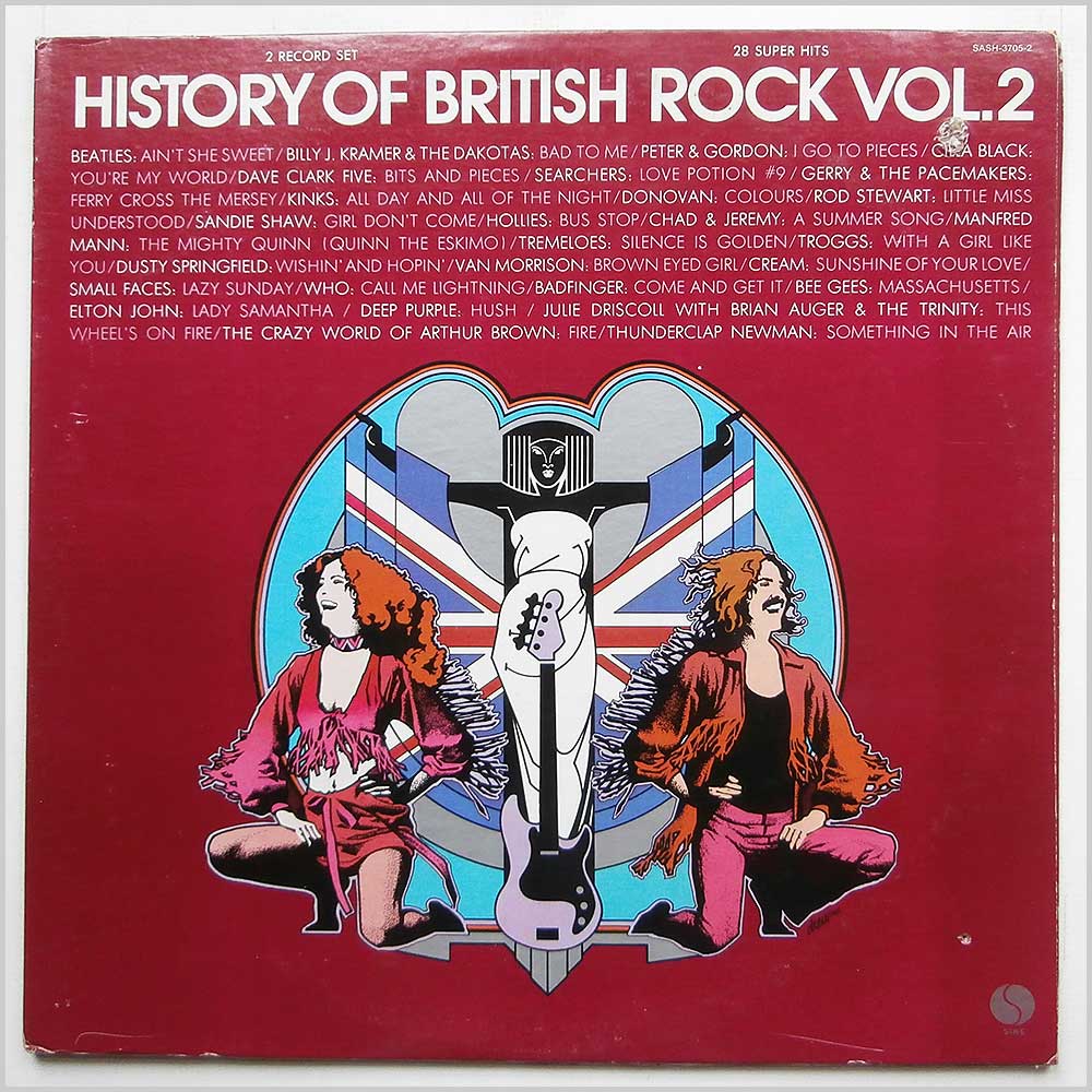 Various - History Of British Rock Vol. 2  (SASH-3705-2) 