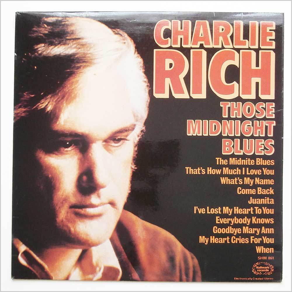 Charlie Rich - Those Midnight Blues  (SHM 861) 