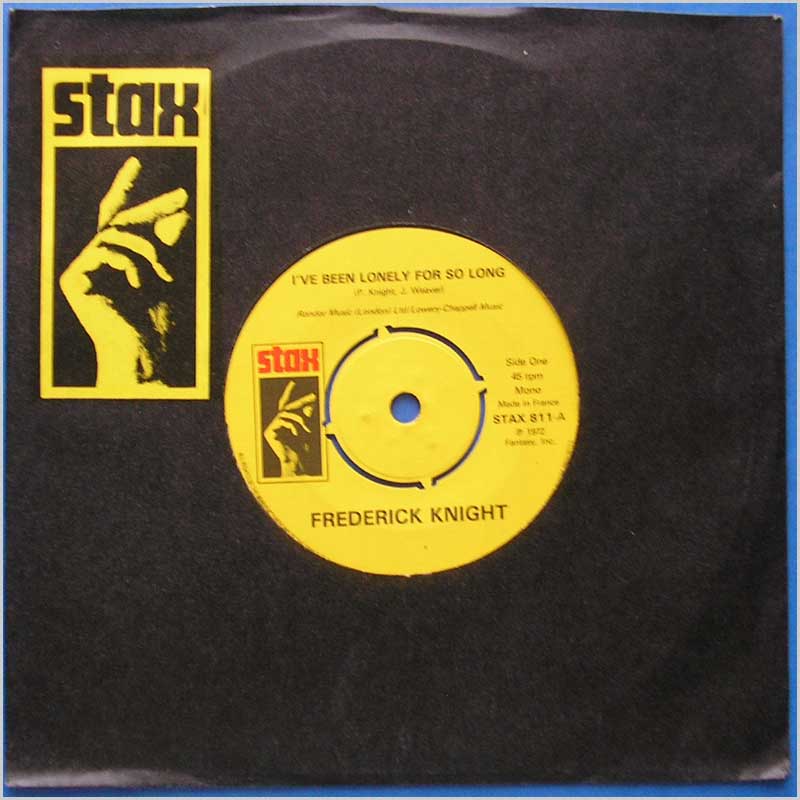 Frederic Knight - I've Been Lonely For So Long  (STAX 811) 