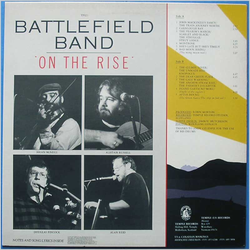 Battlefield Band - On The Rise  (TP021) 