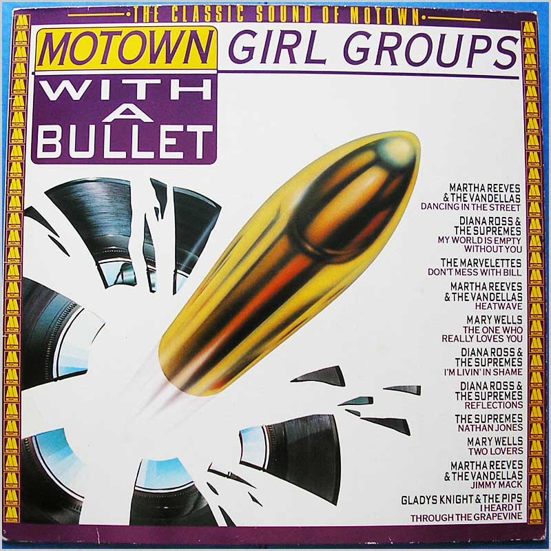 Various - Motown Girl Groups With A Bullet  (WL72144) 