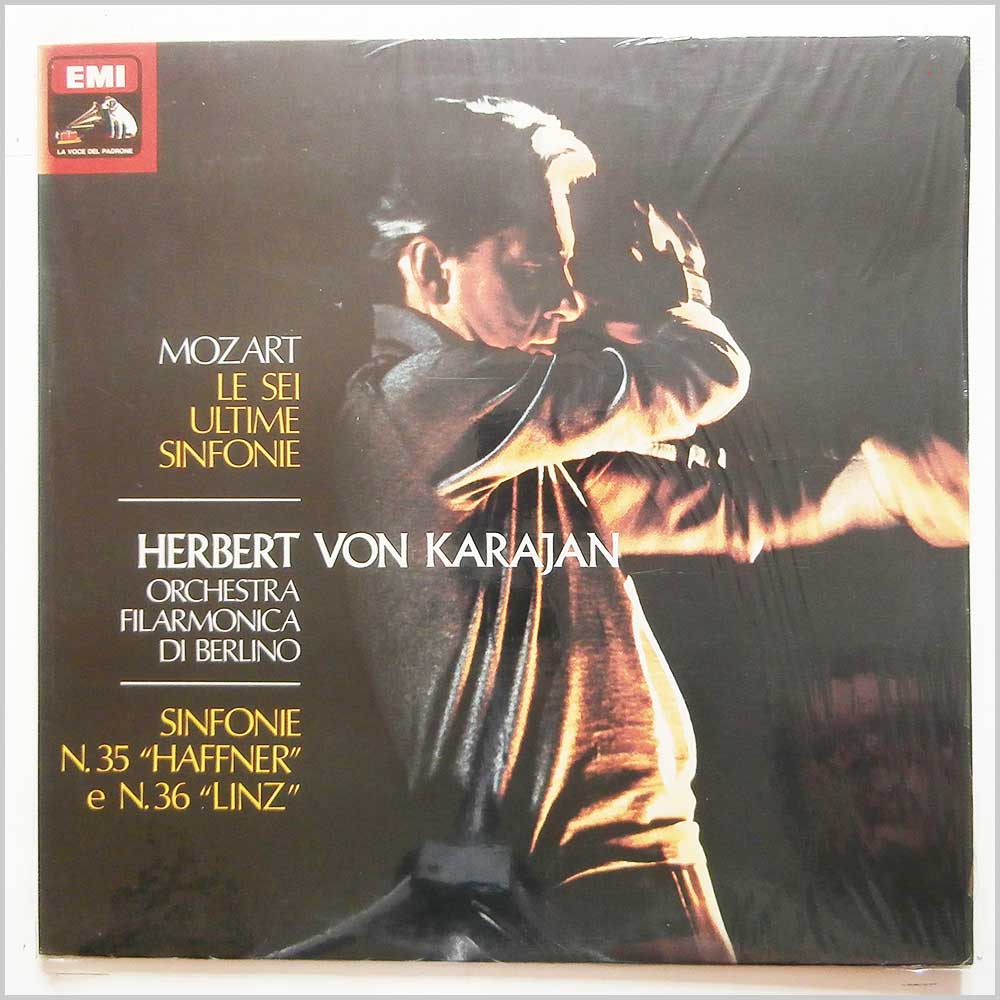 Herbert Von Karajan, Orchestra Filharmonica Di Berlino - Mozart: Le Sei Ultime Sinfonie  (065-02145) 