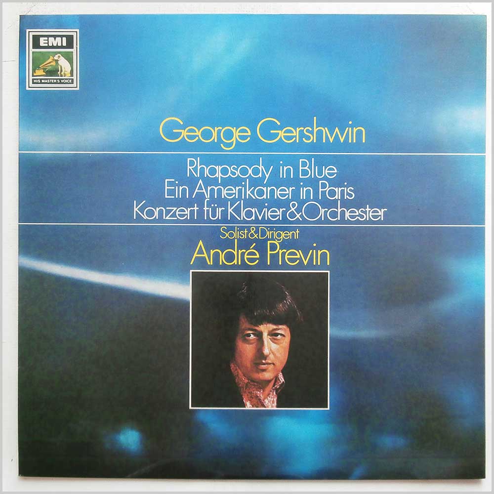 Andre Previn - George Gershwin: Rhapsody In Blue, Ein Amerikaner In Paris, Konzert Für Klavier&Orchester (Previn Toca Gershwin)  (11C 071-02199) 