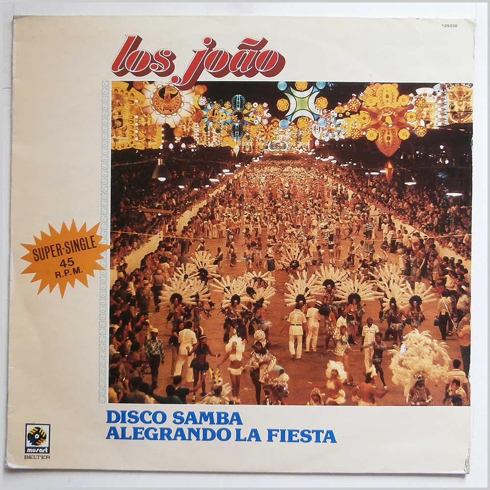 Los Joao - Disco Samba Alegrando La Fiesta  (1-20.30) 