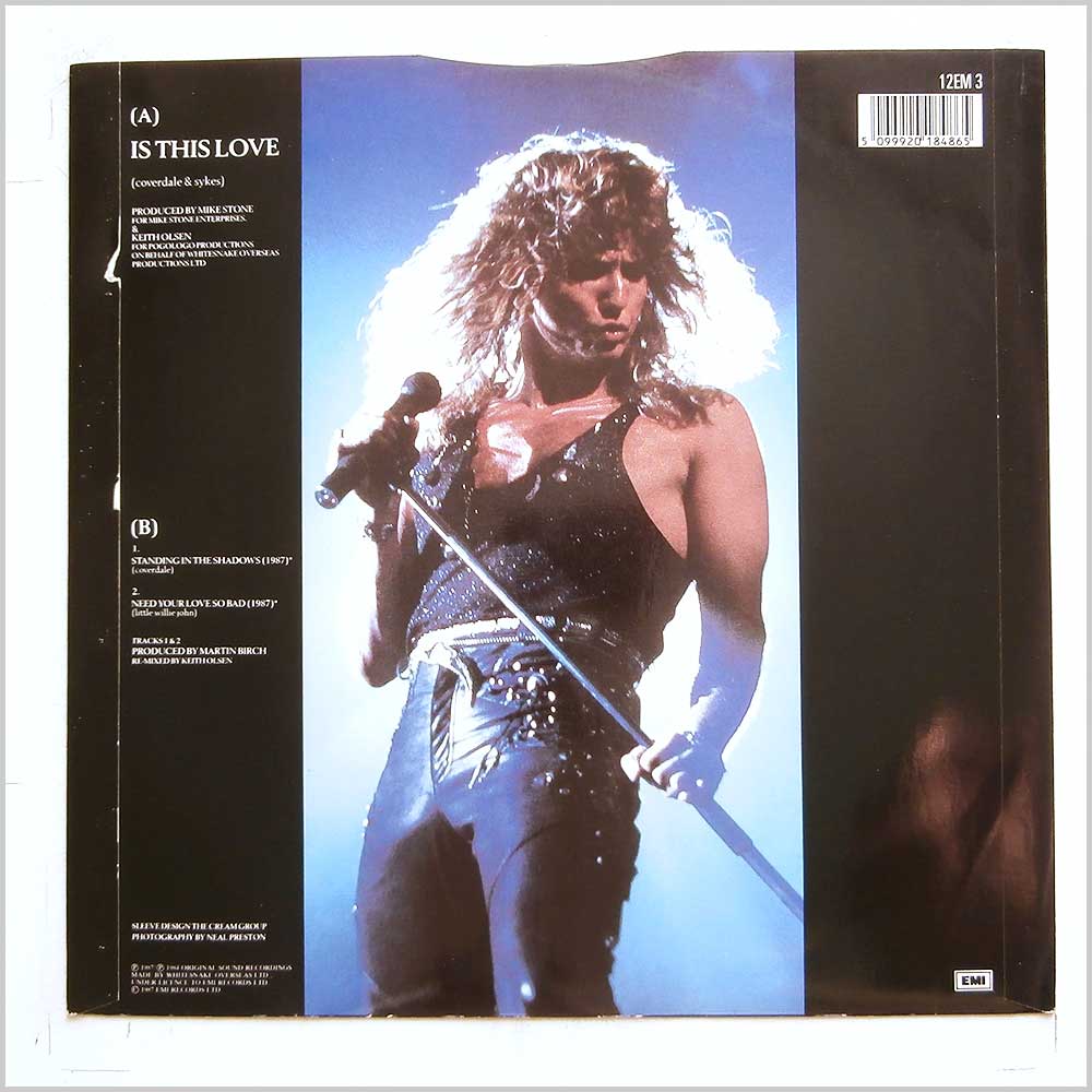 Whitesnake - Is This Love  (12EM 3) 
