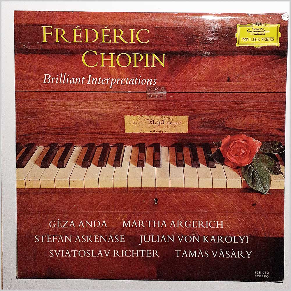 Stefan Askenase, Tamas Vasary, Geza Anda - Frederic Chopin: Brilliant Interpretations  (135 013) 