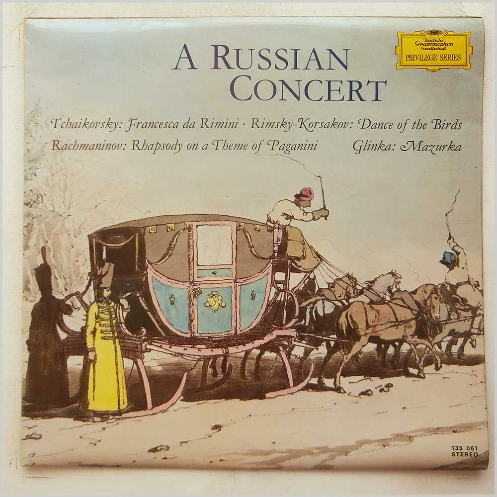 Various - Tchaikovsky, Rimsky-Korsakov, Rachmaninov, Glinka: A Russian Concert  (135 061) 