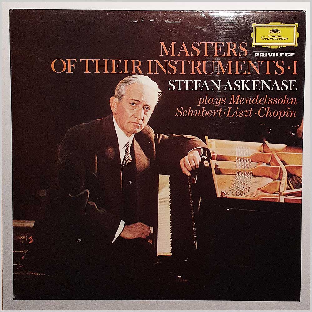 Stefan Askenase - Masters Of Their Instruments I, Stefan Askenase Plays Mendelssohn, Schubert, Liszt, Chopin  (135 130) 