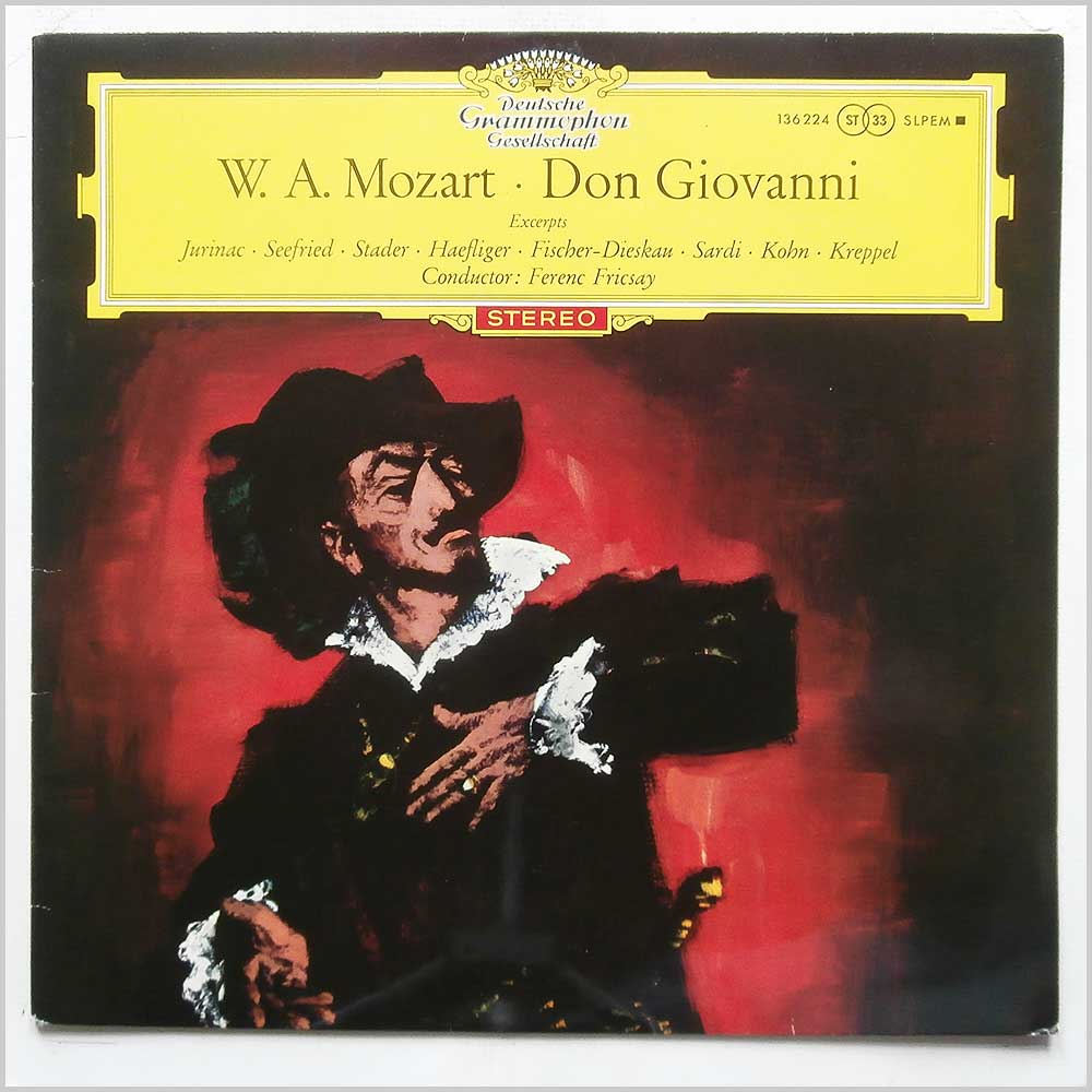 Ferenc Fricsay, Radio Symphony Orchestra of Berlin  - W. A. Mozart: Don Giovanni  (136 224) 