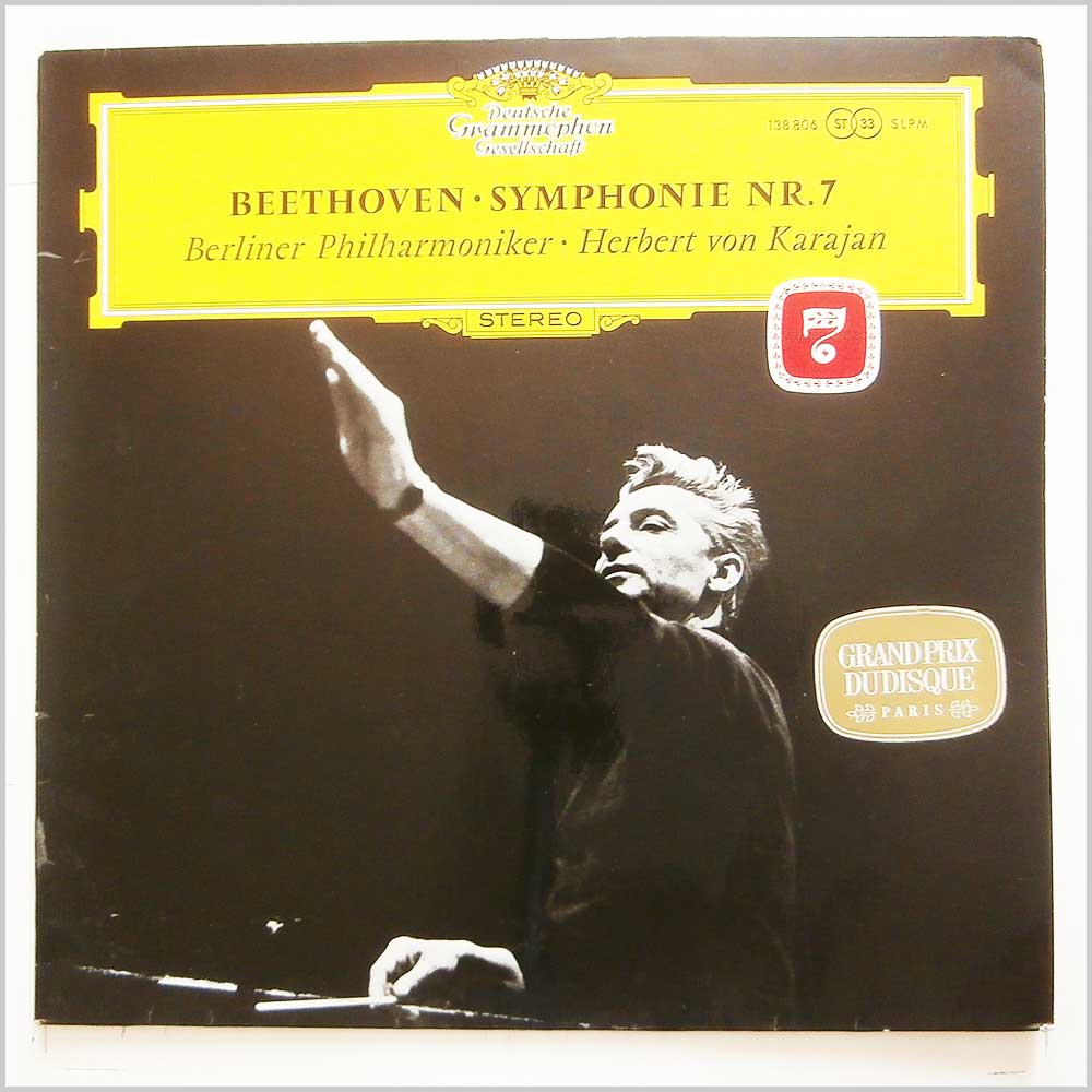 Herbert Von Karajan, Berliner Philharmoniker - Beethoven: Symphonie Nr.7  (138 806) 