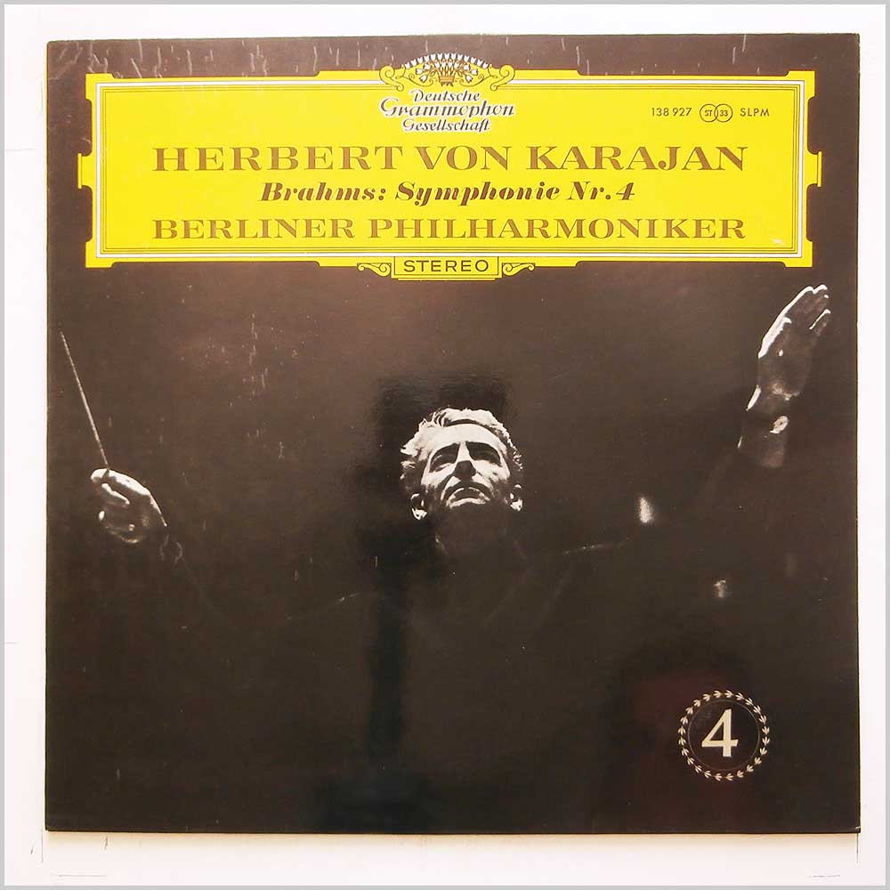 Brahms : les 4 symphonies by Herbert Von Karajan Berliner ...