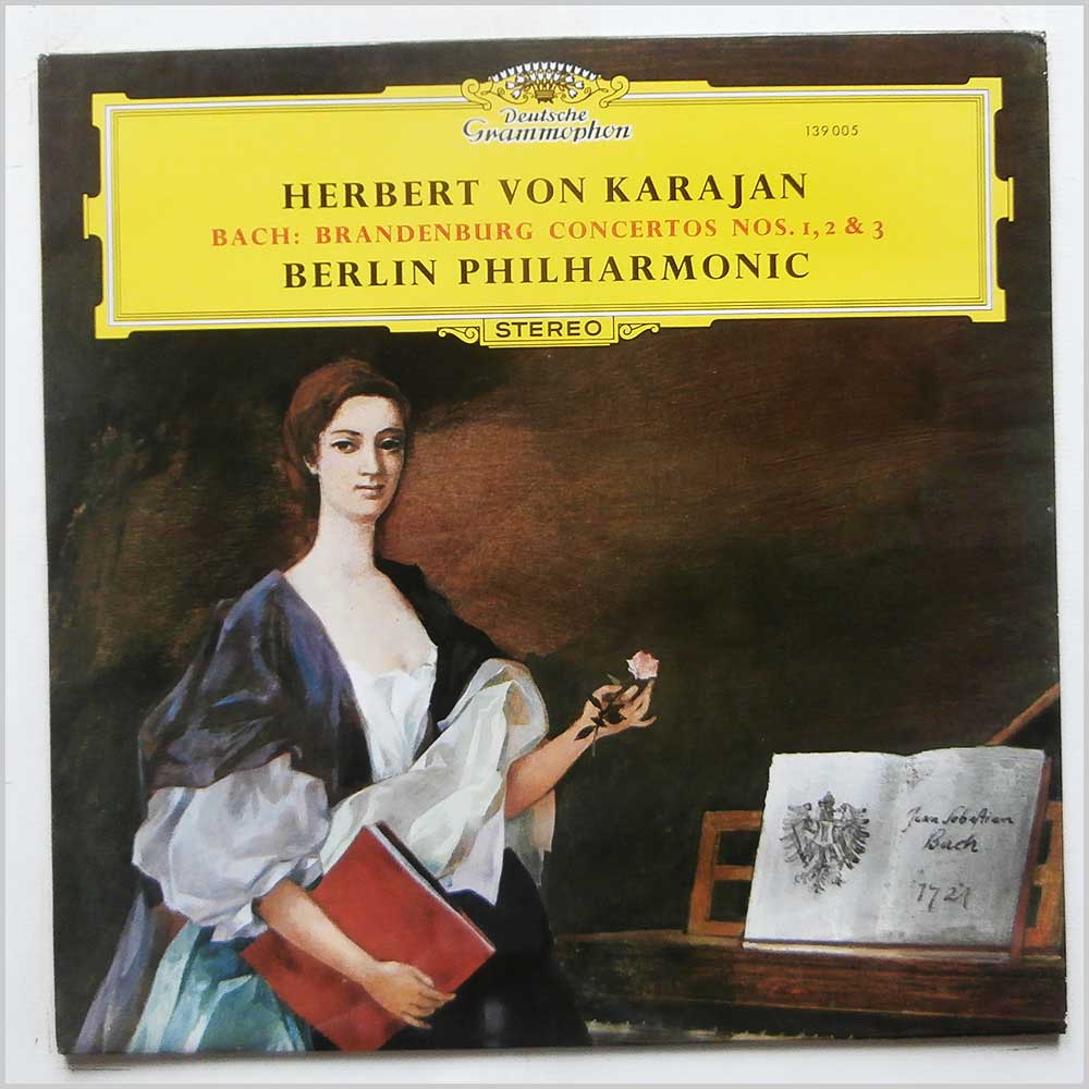 Herbert Von Karajan, Berlin Philharmonic Orchestra - Bach: Brandenburg Concertos Nos. 1, 2 and 3  (139 005) 