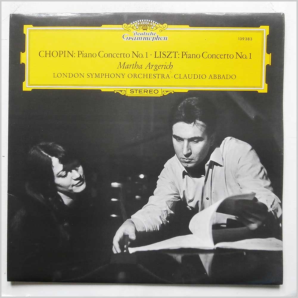Martha Argerich, Claudio Abbado, London Symphony Orchestra - Chopin: Piano Concerto No.1, Liszt: Piano Concerto No.1  (139 383) 