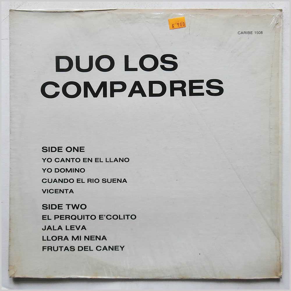Duo Los Compadres - Duo Los Compadres  (1508) 