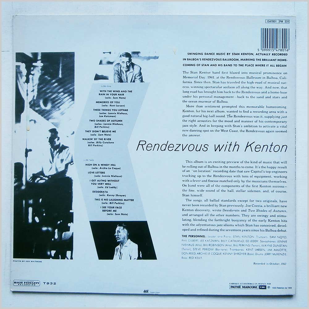 Stan Kenton - Rendezvous With Kenton  (1547801) 