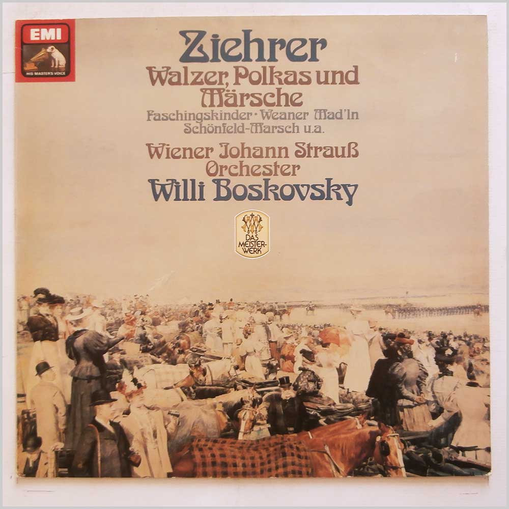 Willi Boskovsky, Wiener Johann Strauss Orchestra - Ziehrer: Walzer, Polkas Und Marsche  (1C 037-03 460) 