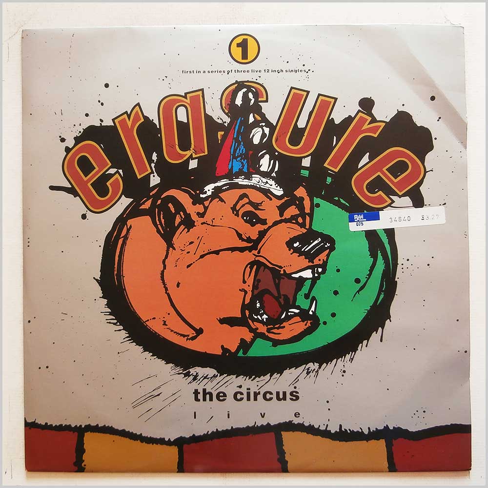Erasure - The Circus (Remix)  (1 MUTE 66 T) 