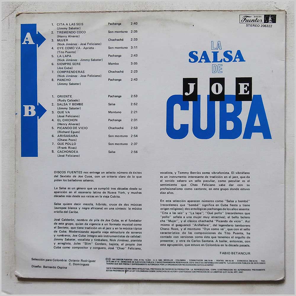 Joe Cuba - La Salsa De Joe Cuba  (206322) 