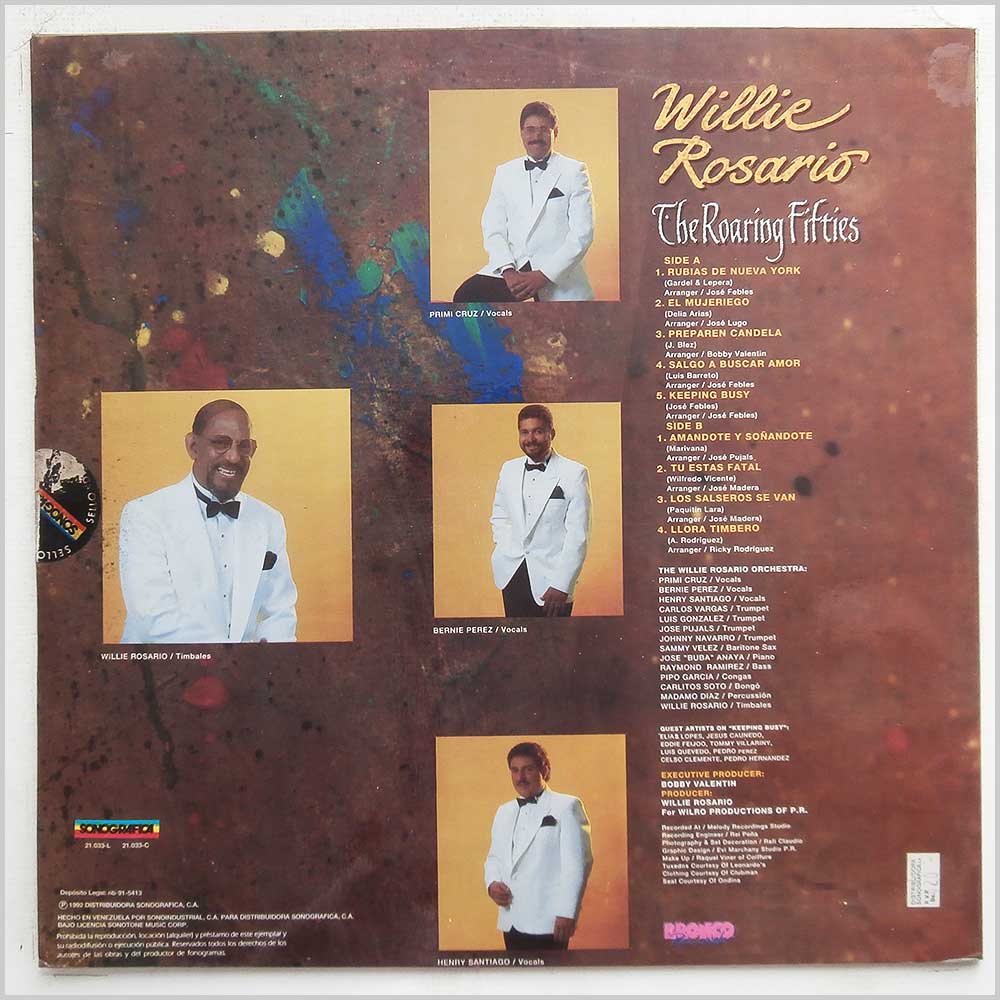 Willie Rosario - The Roaring Fifties  (21 033) 
