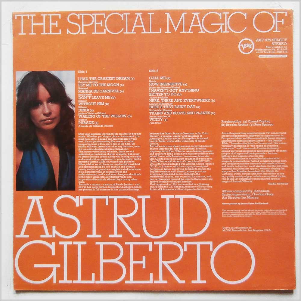 Astrud Gilberto - The Special Magic Of Astrud Gilberto  (2317 075) 