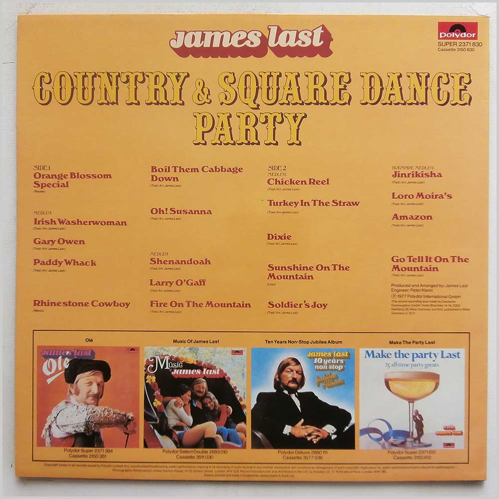 James Last - Western Party and Square Dance  (2371 830) 
