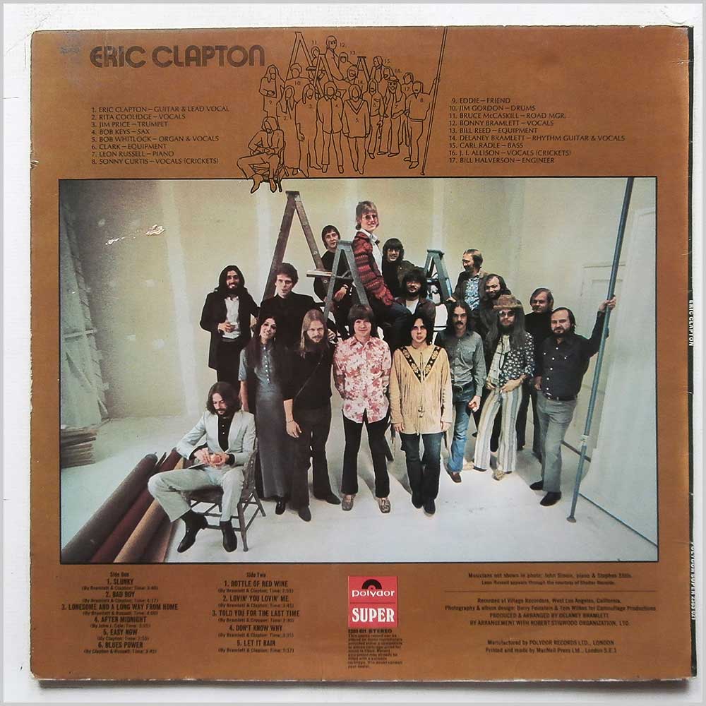 Eric Clapton - Eric Clapton  (2383 021) 