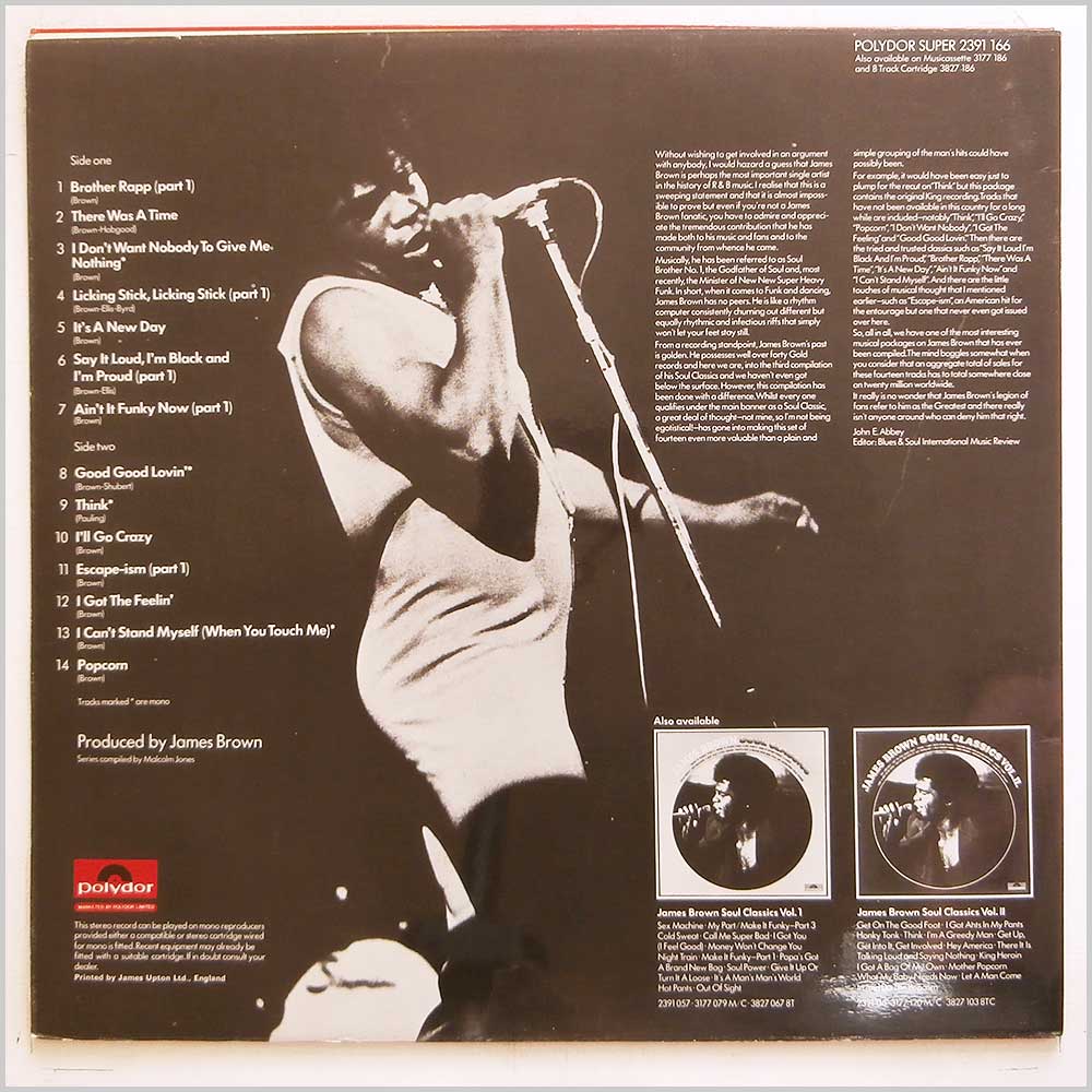 James Brown - Soul Classics Vol. III  (2391 166) 