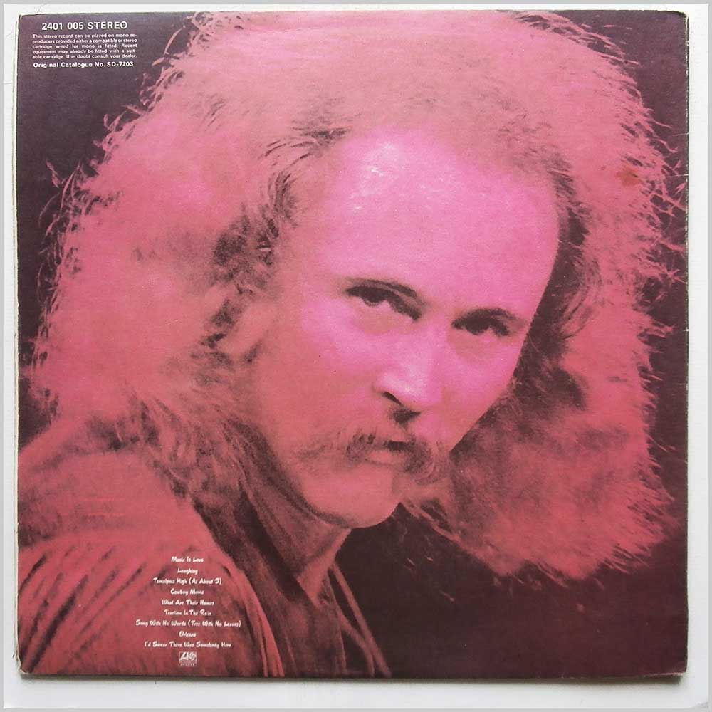 David Crosby - If I Could Only Remember My Name  (2401 005) 