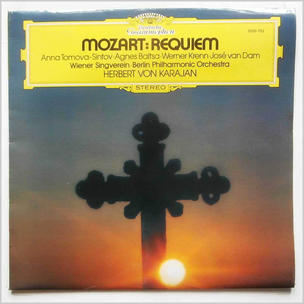 Wiener Singverein, Berliner Philharmoniker, Herbert Von Karajan - Mozart: Requiem  (2530 705) 