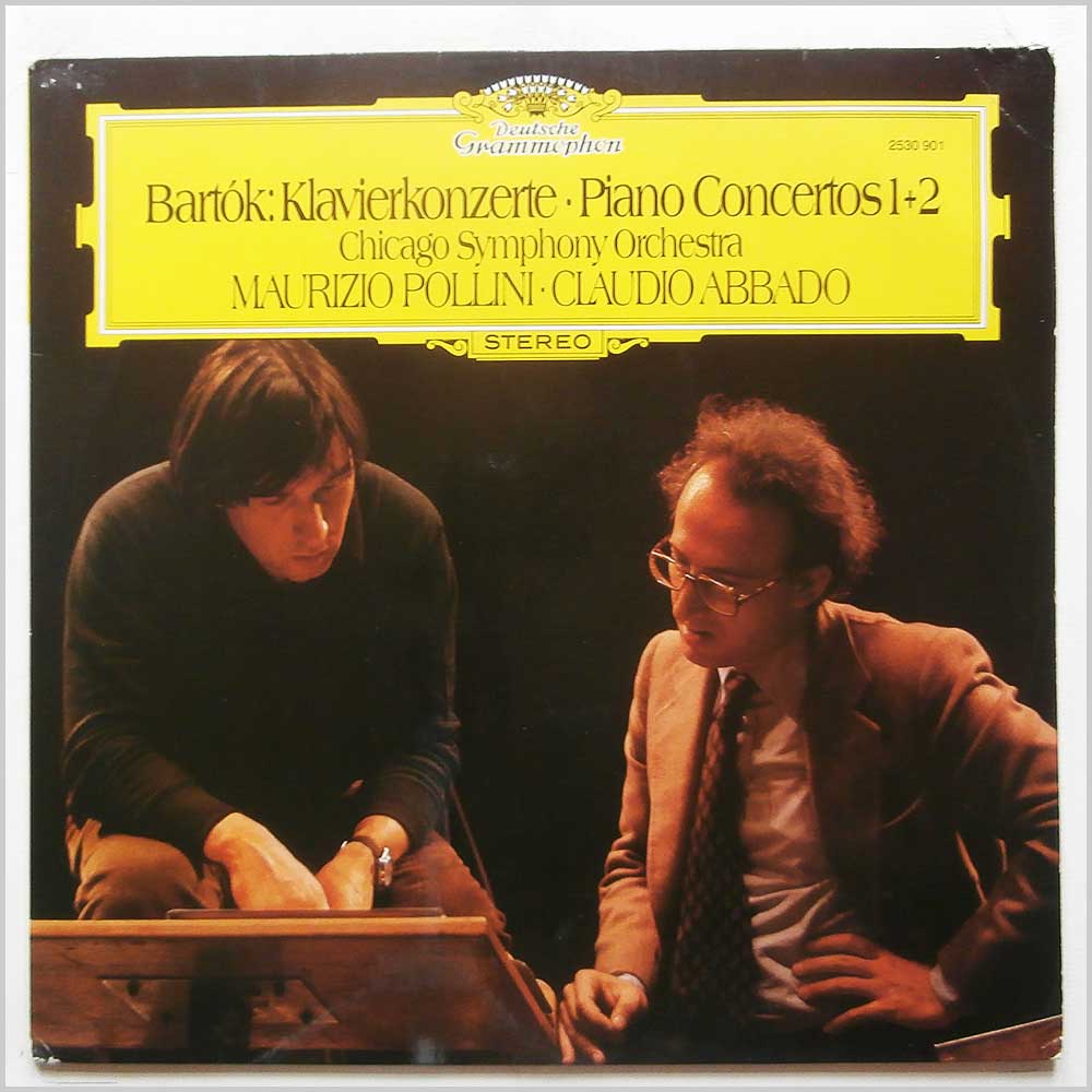 Maurizio Pollini, Claudio Abbado, The Chicago Symphony Orchestra - Bartok: Klavierkonzerte, Piano Concertos 1 + 2  (2530 901) 