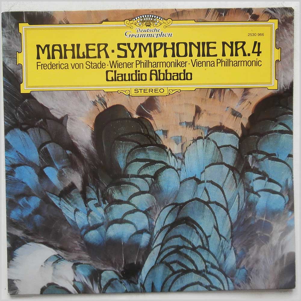 Claudio Abbado, Frederica von Stade, Wiener Philharmoniker - Mahler: Symphonie No.4  (2530 966) 
