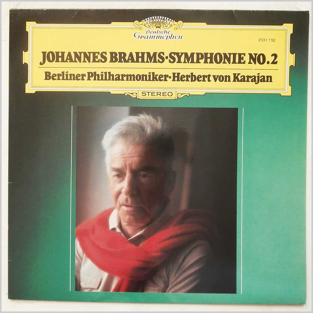 Herbert von Karajan, Berliner Philharmoniker - Johannes Brahms: Symphonie No. 2  (2531 132) 