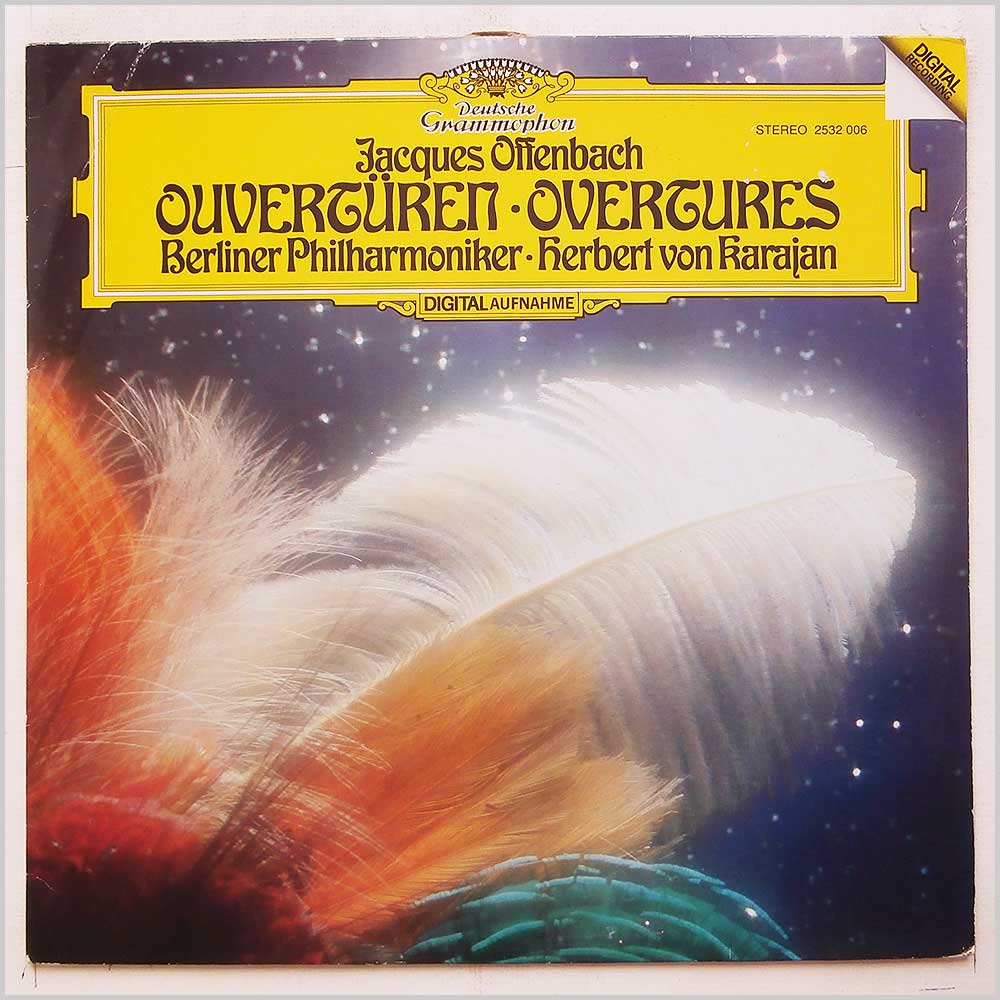 Herbert von Karajan, Berliner Philharmoniker - Jacques Offenbach: Ouverturen, Overtures  (2532 006) 
