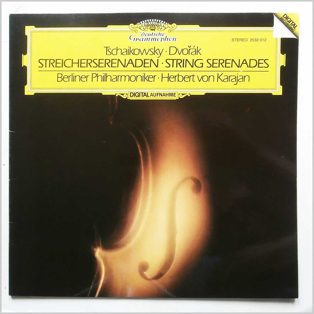Herbert von Karajan, Berliner Philharmoniker - Tschaikowsky: Streicherserenaden, Dvorak: String Serenades  (2532 012) 