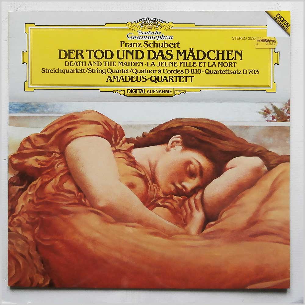 Amadeus-Quartett  - Franz Schubert: Death and The Maiden, String Quartet D810  (2532 071) 