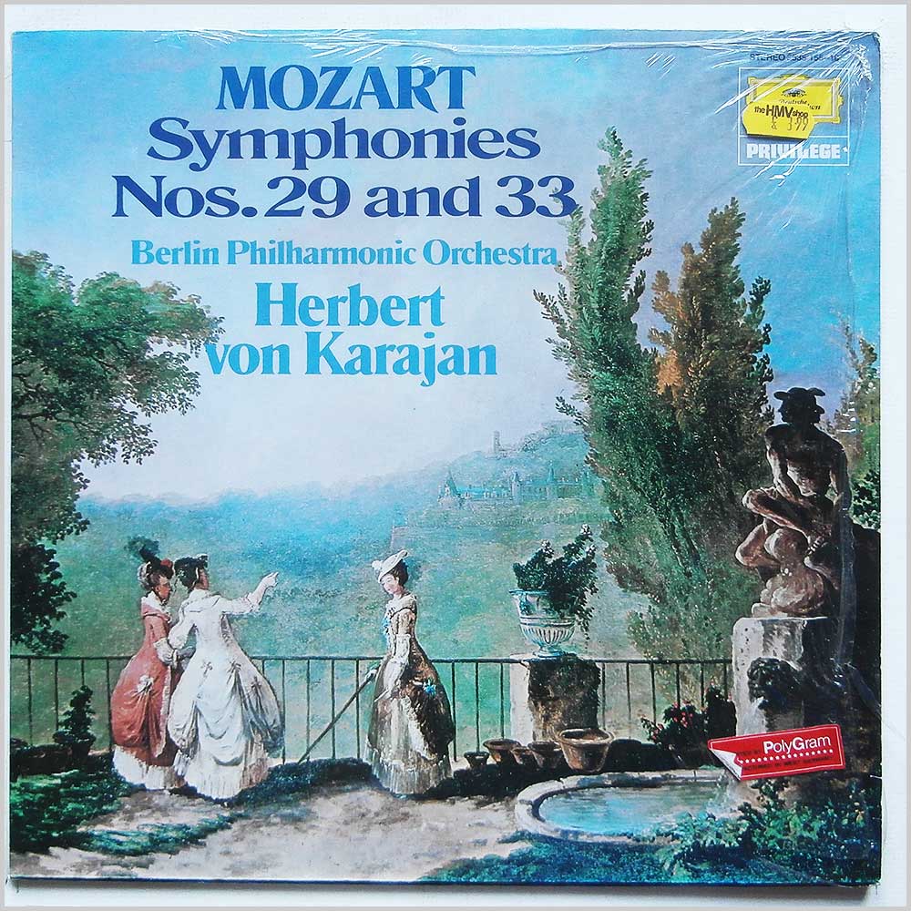 Herbert Von Karajan, Berlin Philharmonic Orchestra - Mozart: Symphonies Nos.29 and 33  (2535 155-10) 