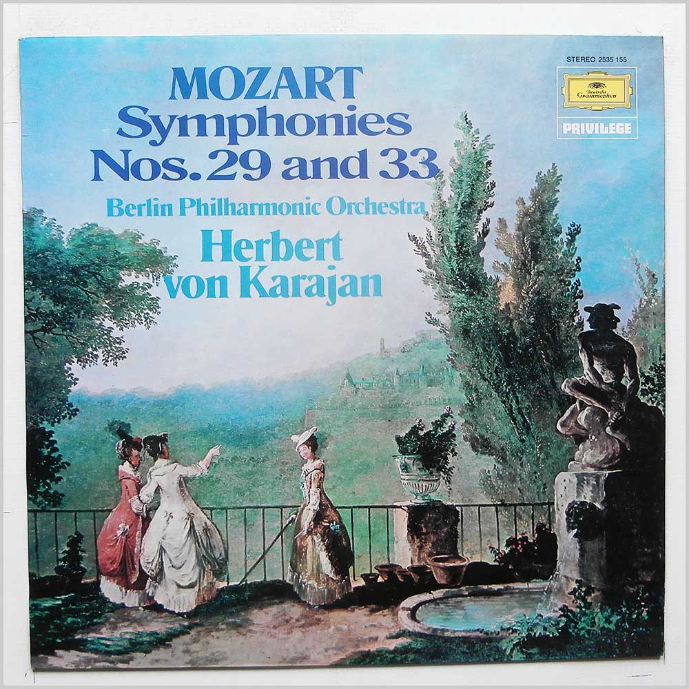 Herbert Von Karajan, Berlin Philharmonic Orchestra - Mozart: Symphonies Nos. 29 and 33  (2535 155) 