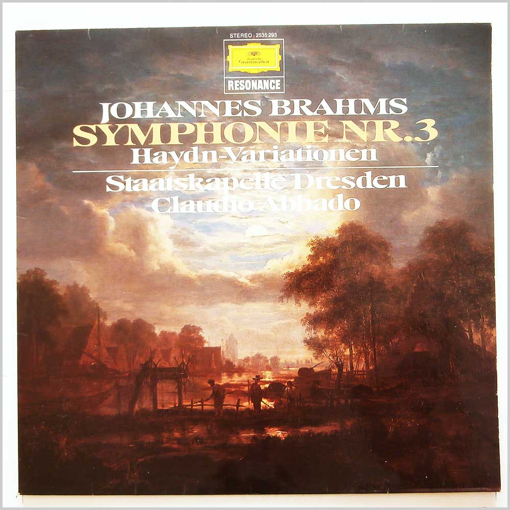 Claudio Abbado, Staatskapelle Dresden - Johannes Brahms: Symphone Nr.3 Haydn-Variationen  (2535 293) 