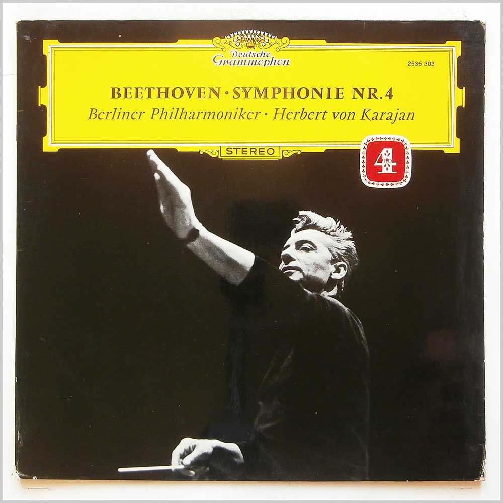 Herbert von Karajan, Berliner Philharmoniker - Beethoven: Symphonie Nr. 4  (2535 303) 
