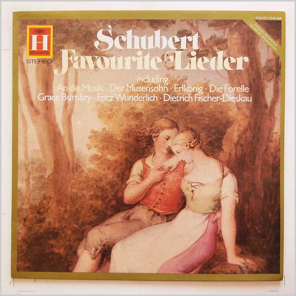 Grace Bumbry, Fritz Wunderlich, Dietrich Fischer-Dieskau - Schubert: Favourite Lieder  (2548 268) 