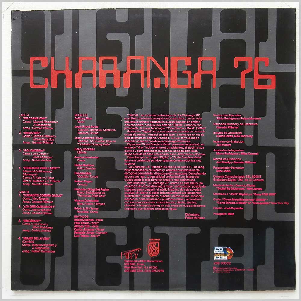 Charanga 76 - Digital  (268 00532) 