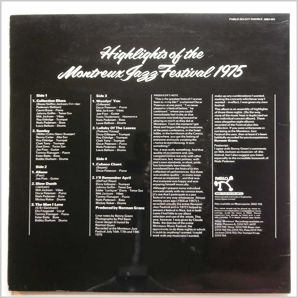 Various - The Montreux Collection 75  (2683 061) 