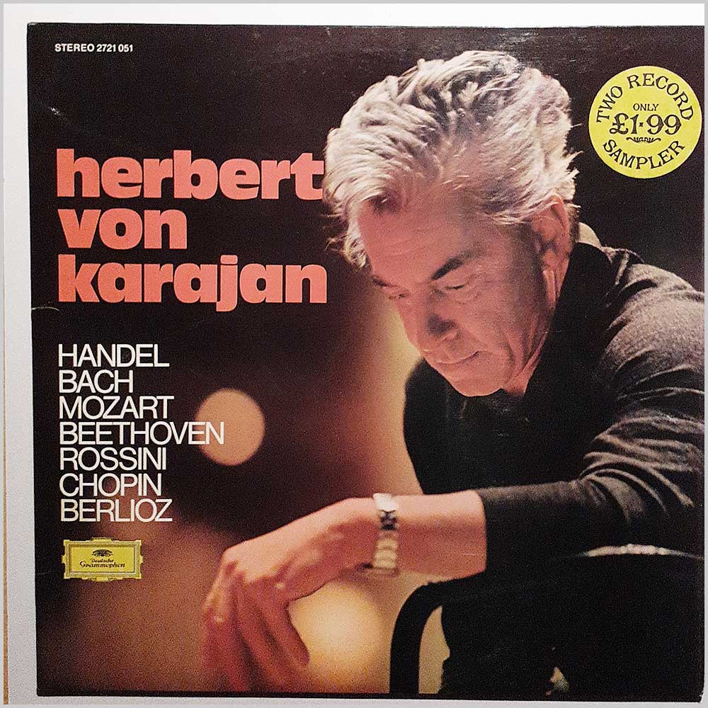Herbert von Karajan, Berlin Philharmonic Orchestra - Handel, Bach, Mozart, Beethoven, Rossini, Chopin, Berlioz  (2721 051) 