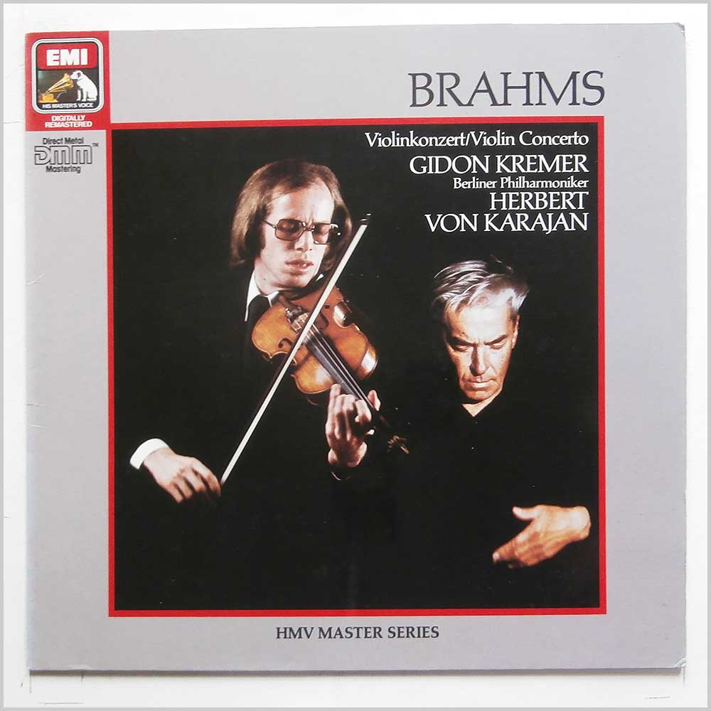 Herbert Von Karajan, Gidon Kremer, Berliner Philharmoniker - Brahms: Violin Concerto  (29 0293 1) 