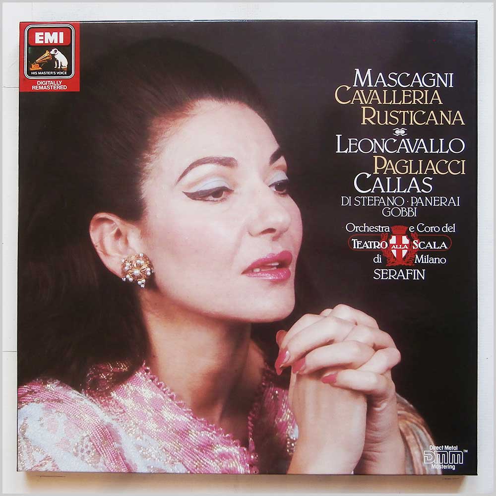 Maria Callas, Giuseppe di Stefano, Tito Gobbi, Rolando Panerai - Mascagni: Cavalleria Rusticana I Pagliacci  (29 1269 3) 