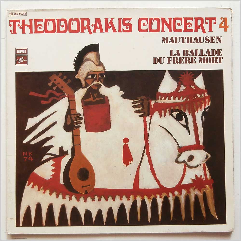 Mikis Theodorakis - Concert 4: Mauthausen, La Ballade Du Frere Mort  (2 C 066-95958) 