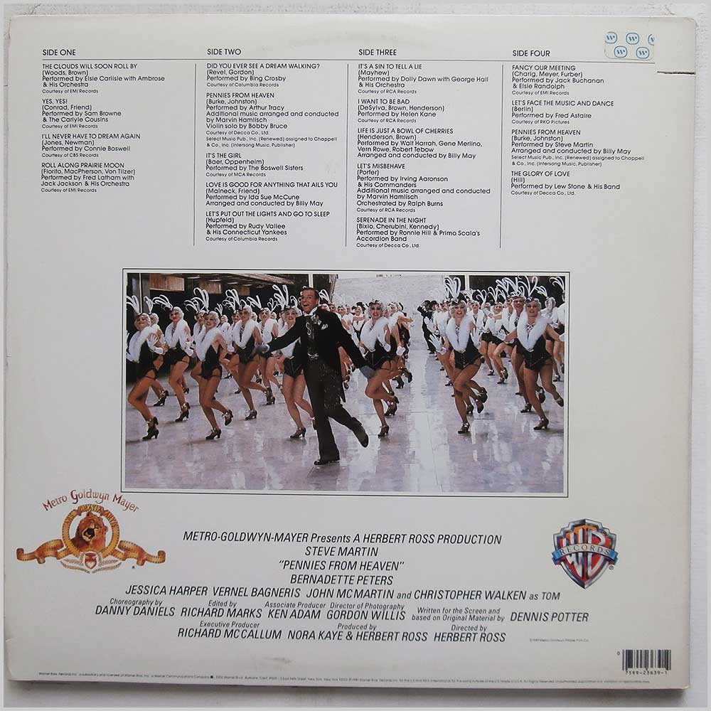 Various - Pennies From Heaven (The Original Motion Picture Sound Track)  (2HW 3639-1) 