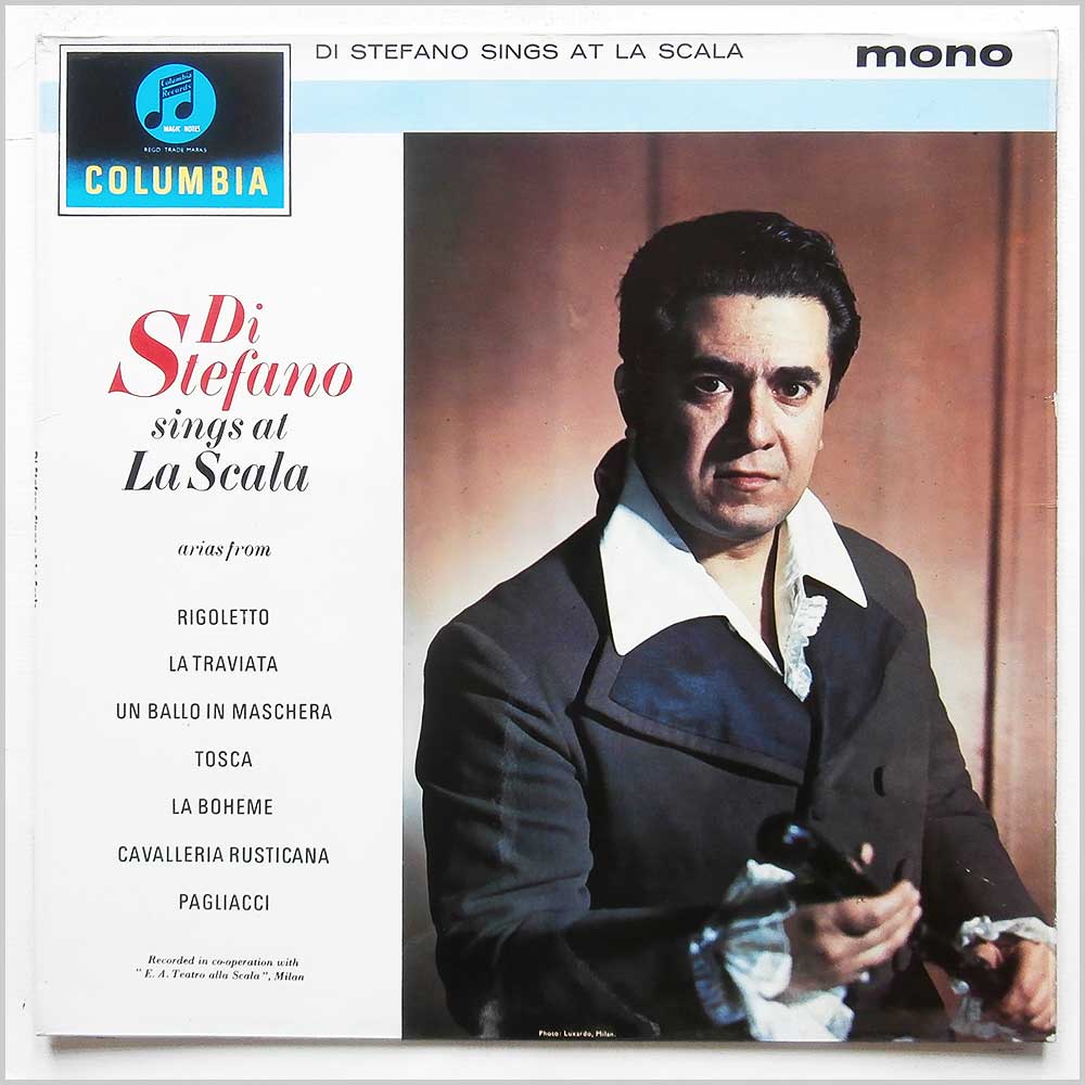Giuseppe Di Stefano - Di Stefano Sings At La Scala  (33CX 1784) 
