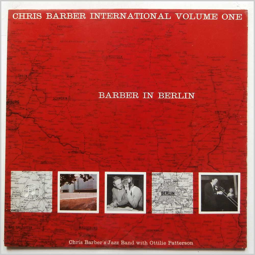 Chris Barber's Jazz Band With Ottilie Patterson - Barber in Berlin  (33SX 1189) 