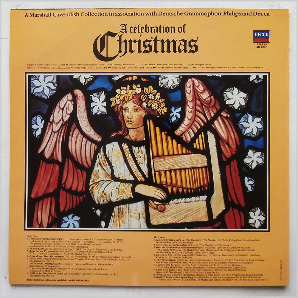 Various - A Celebration of Christmas  (410 238-1) 